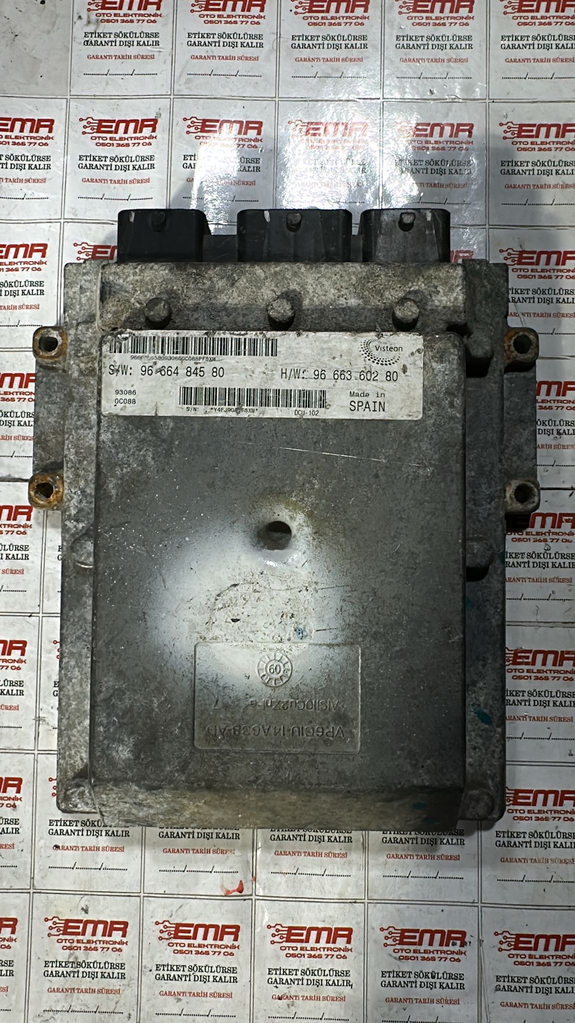 CITROEN JUMPER 2.2 DCU 102 MOTOR BEYNİ